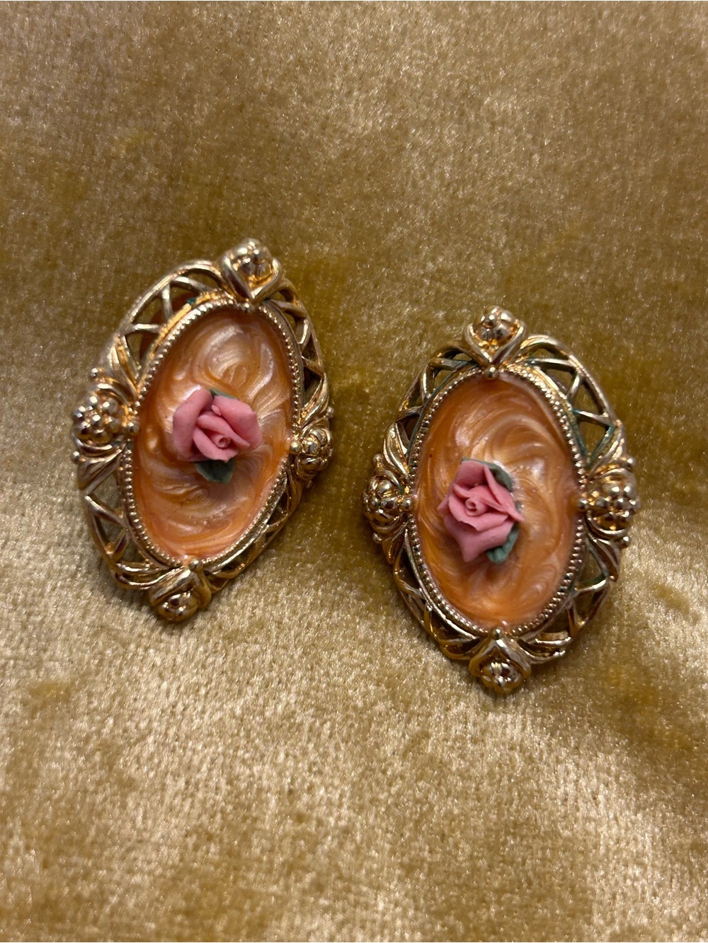 Cameo Earrings